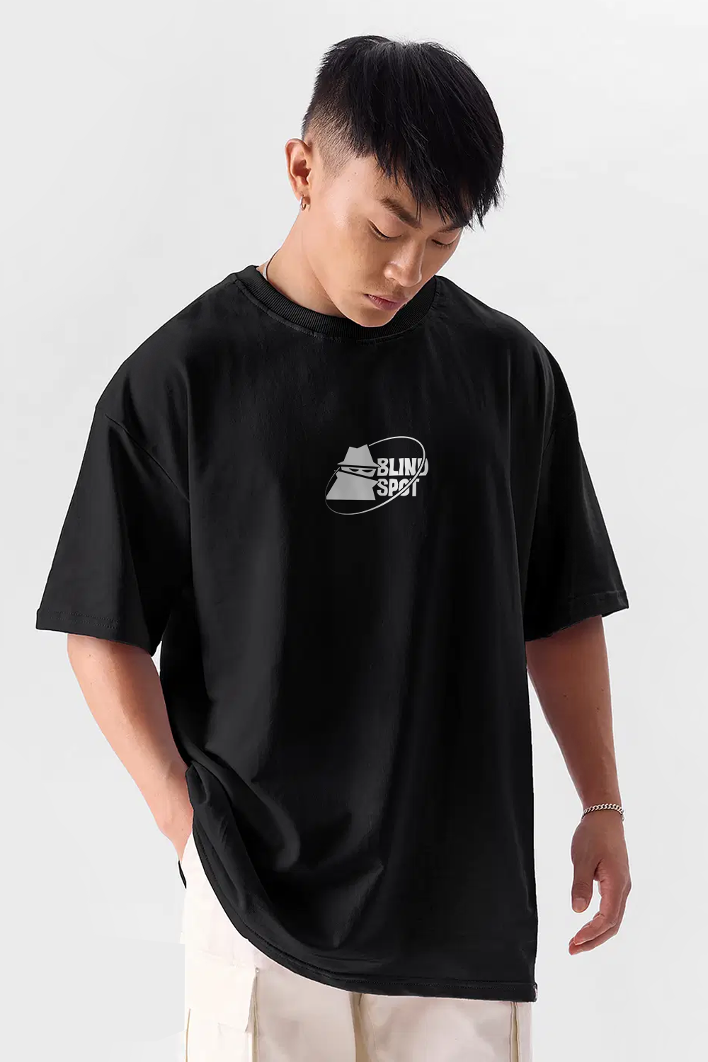 Black, Back Printed, Oversized, FIRE